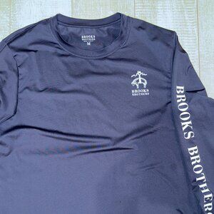 Brooks Brothers Long Sleeve Athletic Tee Shirt Size Medium